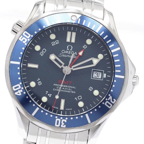 OMEGA Seamaster Pro Divers 300M 2535.80 GMT Navy Dial Automatic Men's_890204 - Picture 3 of 6